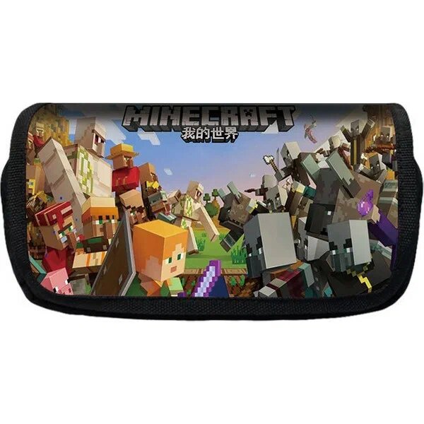 SeeJr Minecraft Beyaz - Siyah Kalem Kutusu