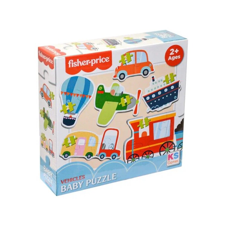 Fisher Price Baby Vehicles FP 13415 3000+ Parça Puzzle