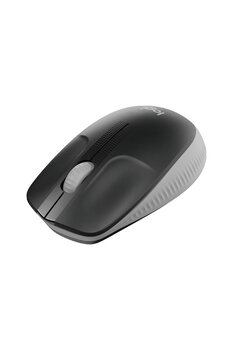 logitech M190 Büyük Boy USB Alıcılı 1000 DPI Kablosuz Mouse, Açık Gri 910-005906