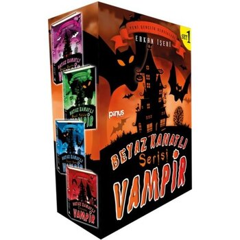 Beyaz Kanatlı Vampir Seti 1 - 4 Kitap Takım - 2 - 3 Yaş - Çok Renkli