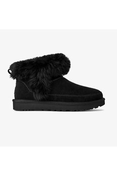 UGG W Classic Ultra Mini Chalet siyah Kadın Bot 38 Numara