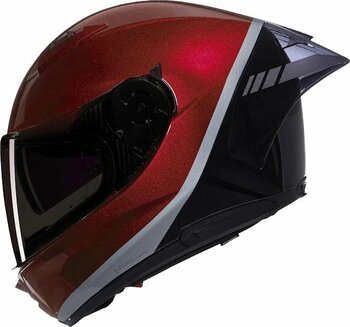 Nolan N60-6 Sport Verniciatura Speciale 349 Kapalı Kask Kırmızı - Siyah M