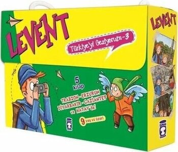 Levent Türkiye'yi Geziyorum 3. Set 5 Kitap