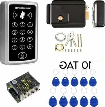 Qyouth Sistem Otomatiği Kilidi Kapı Full Apartman Akıllı Kilit Seti