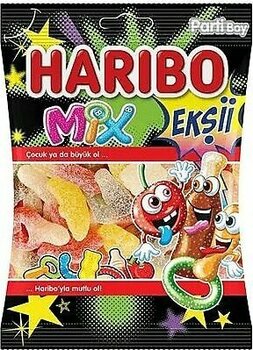 Haribo Mix Ekşi Yumuşak Şeker 115 Gr