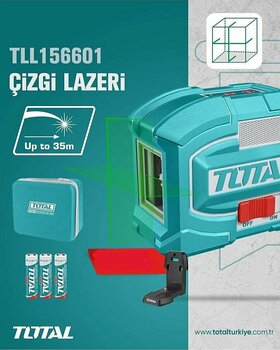 Total Distomat Yeşil Çizgi Lazer Hizalama Tll156601