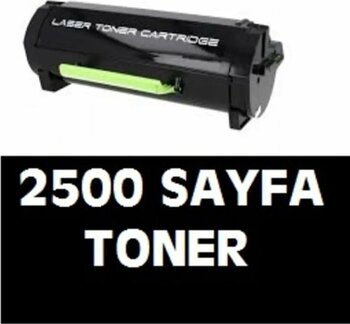 Lexmark 2500 Sayfa MS317dn MX317dn MX417dn MS417dn Uyumlu Toner