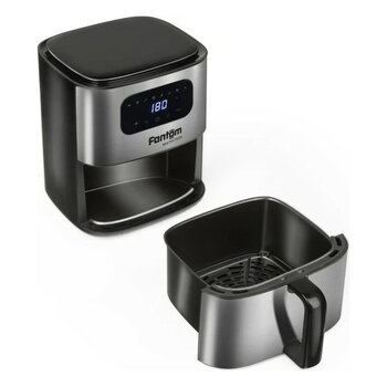 Fantom Inox AF-5000 Fryer - Yağsız Hava Fritözü - Fritöz Airfryer Fantom - Gri