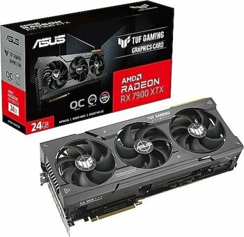Asus Tuf Gaming RX 7900 XTX OC Edition TUF-RX7900XTX-O24G-GAMING 24 GB Ekran Kartı