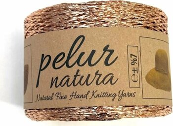 Pelur Natura Metalik Rafya Örgü Ipi - Çanta, Şapka Ve Süsleme Için 250g
