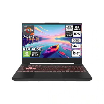Asus Tuf Gaming A15 Fa507nur-lp035hmf3 R7-7435hs 32 Gb 1 Tb Ssd Rtx4050 15.6" Dos Dizüstü Bilgisayar