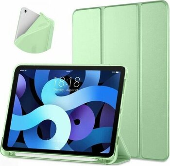 MobaxAksesuar Apple iPad Air 11inç M2/M3 2025-2024 Kılıf TPU Kalem Bölmeli - Açık Yeşil