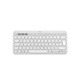 Logıtech K380s Pebble Keys 2 Çoklu Cihaz Özellikli Bluetooth Türkçe Q Klavye Beyaz 920-011860