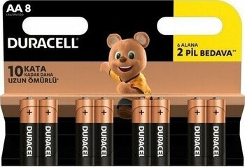 Duracell AA Kalem Pil 8'li