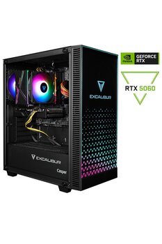 Excalibur E65h.245k-8v60t-0hd Core Ultra 5-245kf 8gb 480gb Rtx 5060 W11h
