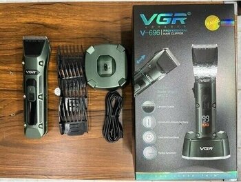 Vgr V-696 4 Başlık Siyah Saç Sakal Traş Makinesi