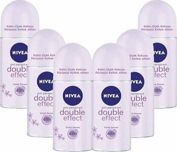 Nivea Double Effect Kadın Roll-on Deodorant 50 Ml X 6