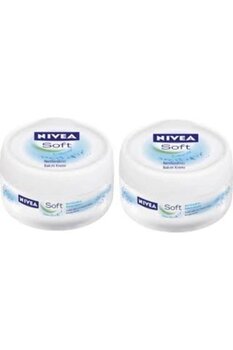 Nivea Soft El Yüz Vücut Nemlendirici Krem 300 Ml 2 Adet