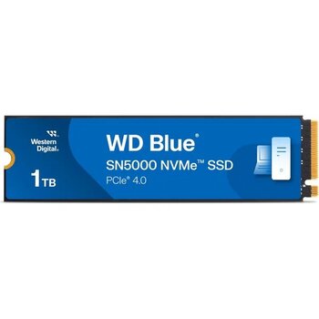 1TB WD BLUE SN5000 M.2 NVMe 5150/4900MB/s WDS100T4B0E SSD - 1