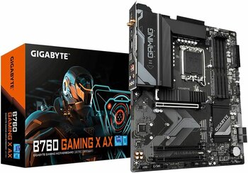 GIGABYTE B760M-GAMX-AX-DDR5 MAB B760 GAMING X LGA1700 DDR5 Anakart