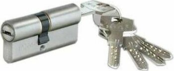 164bne Bilyalı Silindir Çelik Kapı Kilidi 68mm Emniyet Kartlı