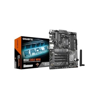 Gigabyte Gıgabyte B550 Eagle Wıfı6 Anakart - Amd Ryzen 5000 G-Serisi Cpu'lar, 10+3+1 Fazlı Vrm, 3200 Mhz'e Kadar Ddr4, 1xpcıe 4.0 + 1xpcıe 3.0 M.2,...