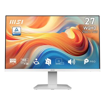 Msı 27 Pro Mp273qw E14 2560X1440 (Wqhd) 16:9 Flat Ips 144Hz 1Ms (Mprt) Adaptıve-Sync Beyaz Monıtor