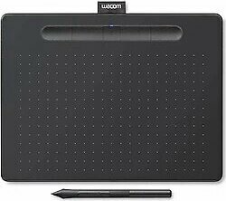 Wacom Intuos Orta Boy Bluetooth Grafik Cizim Tableti - Siyah
