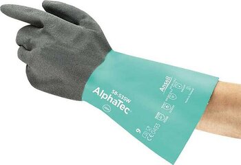 Ansell Alphatec 58-535W Isı Kimyasal ve Sıvı Korumalı İş Eldiveni