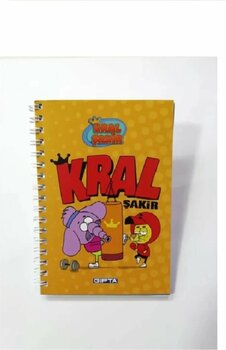 Gıpta Kral Sakir A6 Spiralli 48 Yaprak Not Defteri