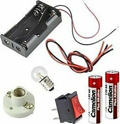 Basit Elektrik Devresi Deney Seti Pilli