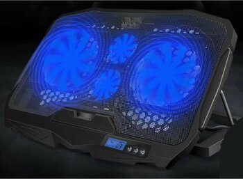 JUNGLEE Yükseklik Ayarlı Siyah Laptop Soğutucu Stand