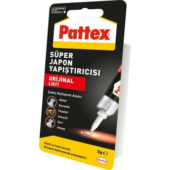 Pattex Japon Yapıştırıcı 3gr. - Şeffaf