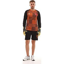 Sportech Sünger Destekli Turuncu-Siyah K0143 3XL Kaleci Forma Takımı