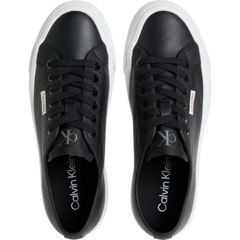 Calvin Klein VULC FLATF LACE UP LTH CK Siyah Kadın Sneaker - 39