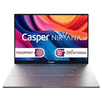 Casper Nirvana S100 300nit I5-13420h 32gb Ddr5 1tb Ssd 16" Freedos Laptop S100.1342-Dq00x-G-F