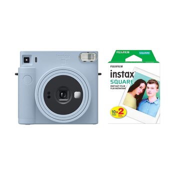 Fujifilm İnstax Sq1 Şipşak Fotoğraf Makinesi + 20'li Film (fujifilm Türkiye Garantili) Mavi
