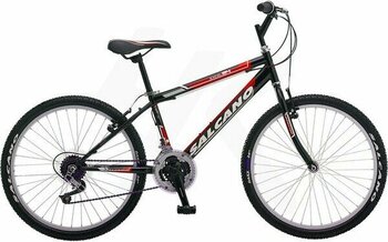 Salcano Excel 26 21 Vites Genç Bisikleti - Siyah - Kırmızı