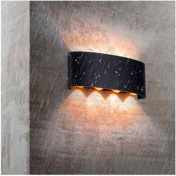 CT-8013 Kapri Modern Dış Mekan LED Aplik Amber