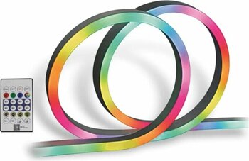 Cata CT-4567 Pixel Neon LED Set 5 Metre RGB Kumandalı Esnek Şerit Işık İç & Dış Mekan Dekoratif Aydı