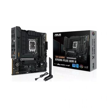 Asus Tuf Gaming B760m-plus Wifi Ii Intel B760 7800 Mhz (oc) Ddr5 Soket 1700 Matx Ankarat