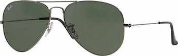 Ray-Ban Aviator 3025 W0879 Unisex Gunmetal-Yeşil Güneş Gözlüğü