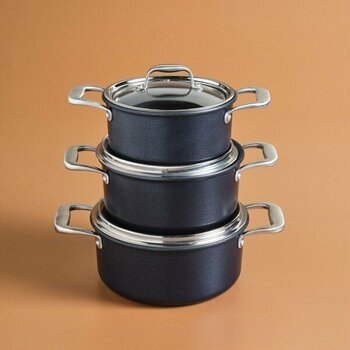 Karaca BioDiamond Pro İndüksiyon Tabanlı 6 Parça Tencere Seti