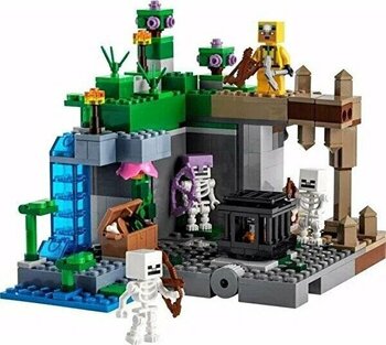 LEGO Minecraft İskelet Zindanı 21189 8+ 364 Parça Yapım Seti