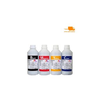 Canon E414 1 Litre Cmyk Muadil Mürekkep Seti