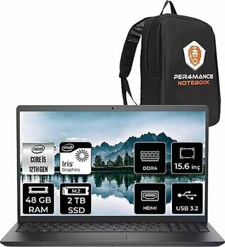 Dell Vostro 3520 N5315PVNB3520U 15.6 inç Intel Core i5 1235U 48 GB 2 TB SSD Intel Graphics FreeDOS