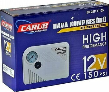 Carub BR2491105 12V 150 PSI Hava Kompresörü