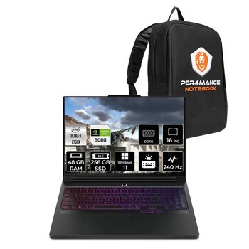 Lenovo Legion Pro 7 Ultra 9 275hx 48gb 256gb Ssd Rtx5080/16gb 175w 240hz Wqxga Oled 16" W11p Laptop