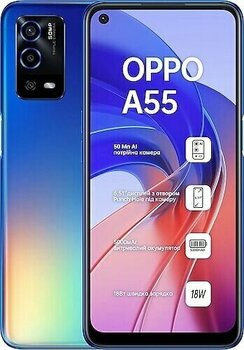 Oppo A55 64 GB 4 GB Mavi