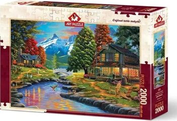 Art Puzzle İki Yaka Bir Orman 4575 2000 Parça Puzzle